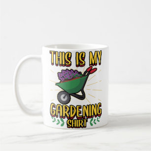 Taza De Café Esta Es Mi Camiseta De Jardinería Me Encanta Plant