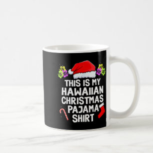Taza De Café Esta Es Mi Familia De Pareo De Navidad Hawaiana
