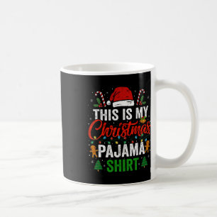 Taza De Café Esta es mi Navidad Pajama Divertido Navidad Pjmas
