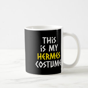 Taza De Café Esta es mi perezosa mita griega de Halloween