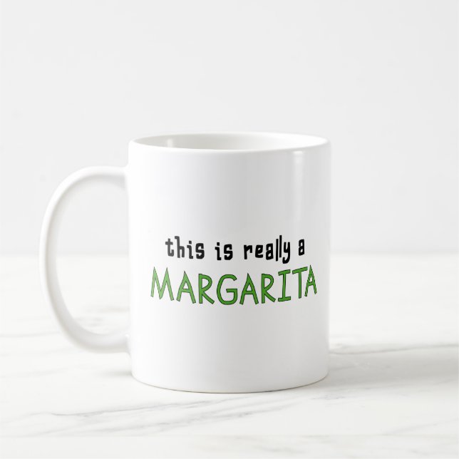 Taza De Café Esta es realmente Margarita Tequila Cocktail Lover (Izquierda)