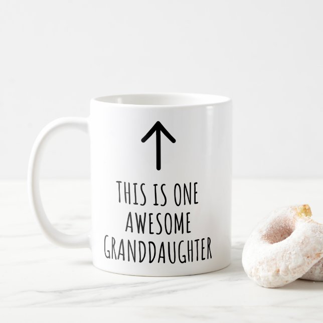 Taza De Café Esta Es Una Abuela Increíble (Con donut)