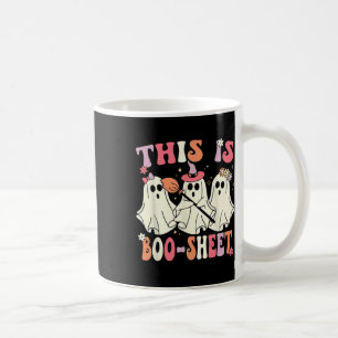 Taza De Café Esta Es Una Hoja De Boda De Halloween Ghost Costum