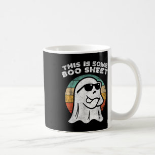 Taza De Café Esta Es Una Hoja De Bote Fantasma Halloween Hombre