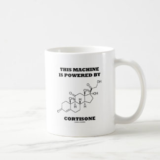 Taza De Café Esta Máquina Es Alimentada Por Cortisone (Química)