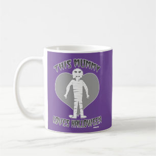 Taza De Café Esta Momia Ama la Diversión de Dibujos Animados de