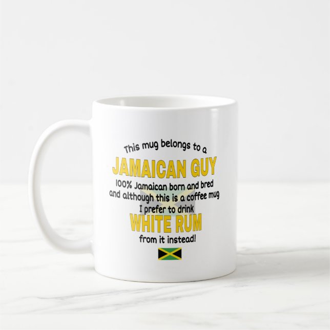 Taza De Café  Esta Mug Pertenece A Un Chico Jamaiquino. Jamaica (Izquierda)