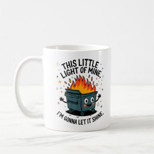 Taza De Café Esta pequeña luz mía la dejaré brillar.