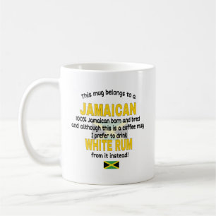 Taza De Café Esta Pertenece A Un Jamaiquino. Jamaica