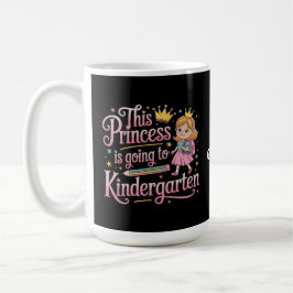 Taza De Café Esta princesa va a un regalo de guardería
