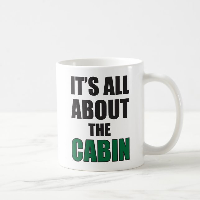 Taza De Café Está todo sobre la cabina (Derecha)
