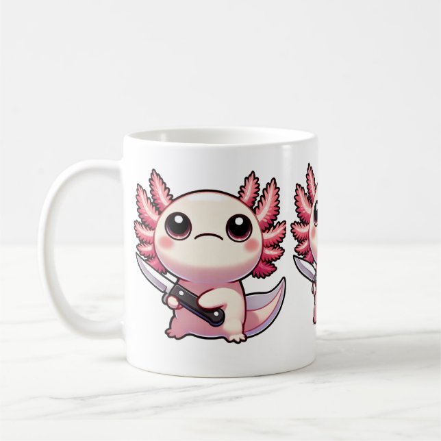 Taza De Café Estabilidad Axolotl Café Mug (Izquierda)