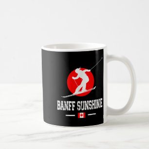Taza De Café Estación de Esquí Banff Sunshine Canadá Montañas R