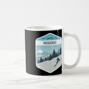 Taza De Café Estación de esquí Niseko Japón Isla Hokkaido Snowb