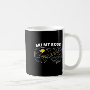 Taza De Café Estación De Esquí Retro Mt Rosa Nevada - Estación 