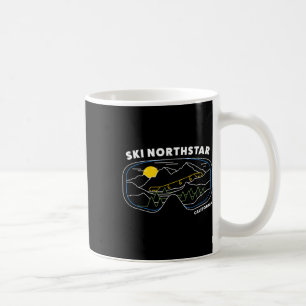 Taza De Café Estación de esquí Retro Northstar California