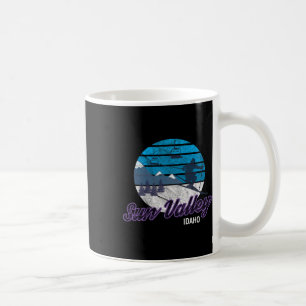 Taza De Café Estación De Esquí Sun Valley Idaho Usa Snowboardin