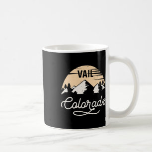 Taza De Café Estación de esquí V Vail Colorado Skip T Shirt Mou