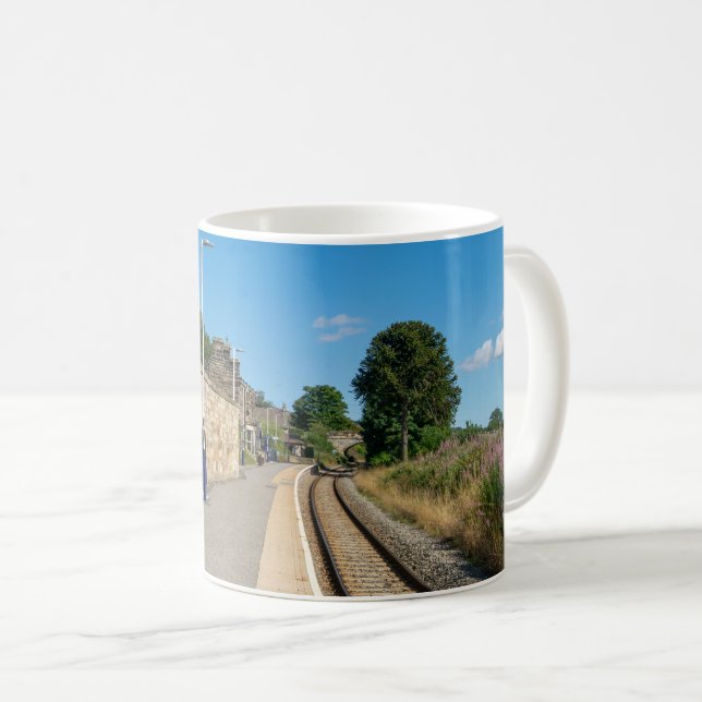 Taza De Café Estación de ferrocarril de Castleton Moor (Anverso derecho)