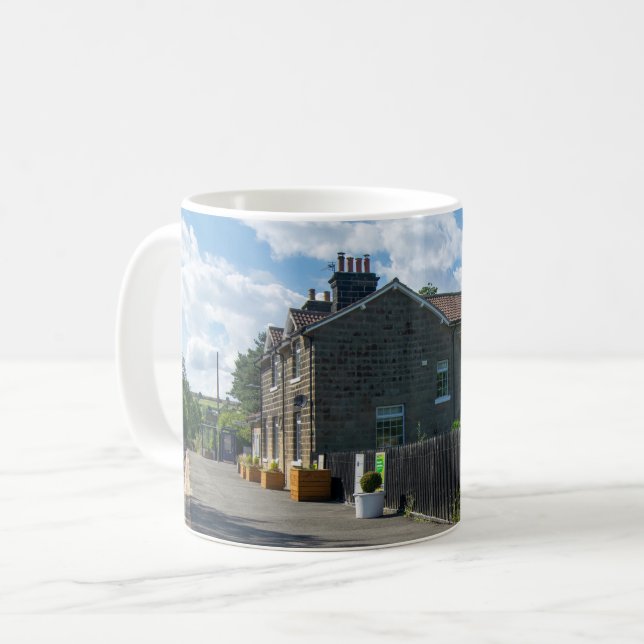 Taza De Café Estación de ferrocarril de Castleton Moor (Anverso izquierdo)