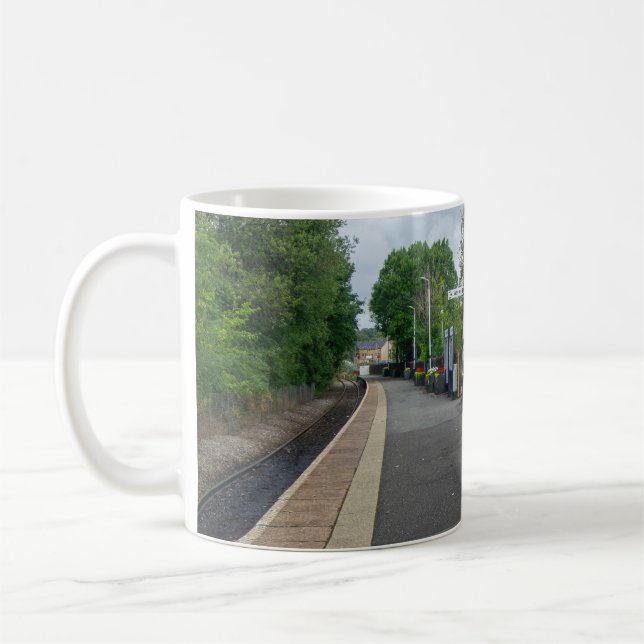Taza De Café Estación de Ferrocarril de Colne, Lancashire (Izquierda)