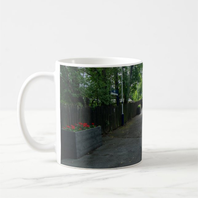 Taza De Café Estación de Ferrocarril de Colne, Lancashire (Izquierda)