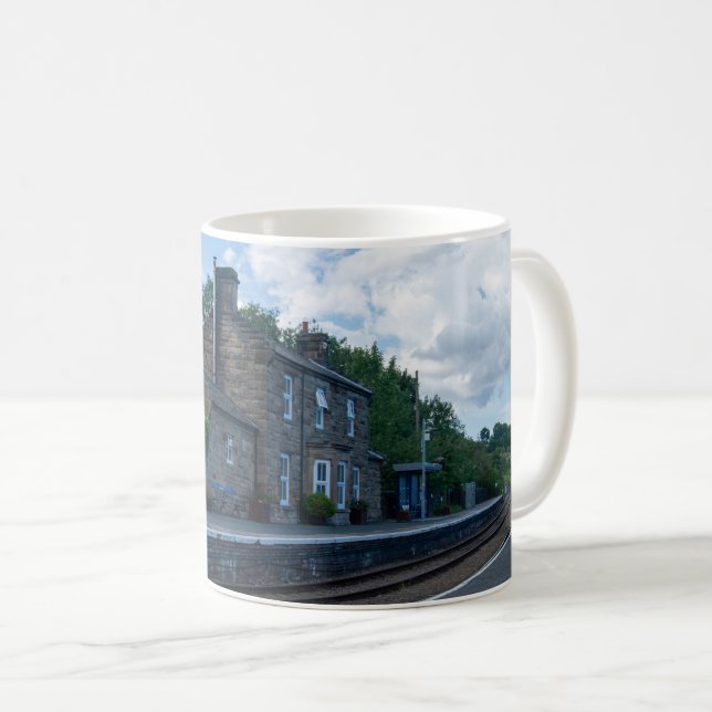 Taza De Café Estación de Ferrocarril de Glaisdale (Anverso derecho)