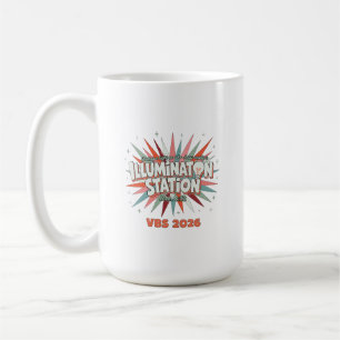 Taza De Café Estación de Iluminación VBS 2026 Juan 8:12 Vacacio