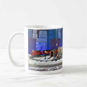 Taza De Café Estación de la Unión, Exhibición de Tren Modelo, K
