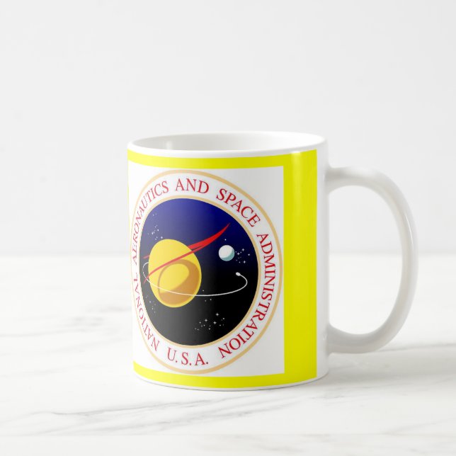 Taza De Café estación espacial internacional de la NASA (Derecha)