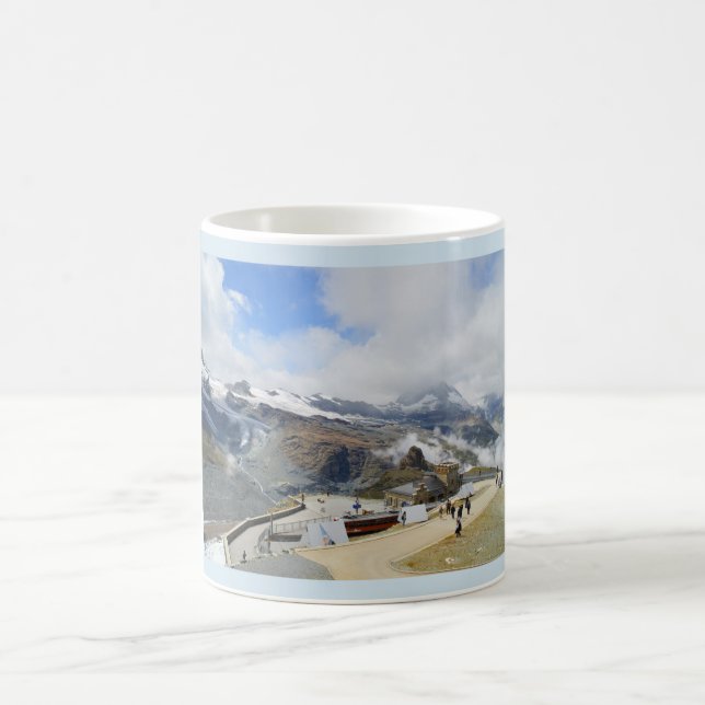 Taza De Café Estación Gornergrat de Suiza (Centro)