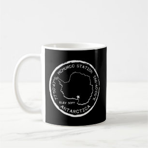 Taza De Café Estación Mcmurdo Pasaporte Estampilla Antártida