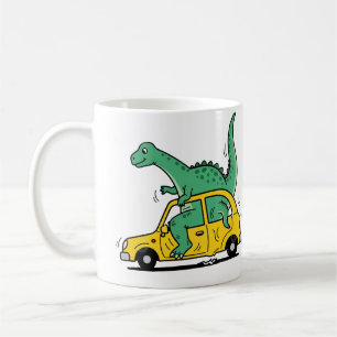 Taza De Café Estacionamiento Saurus