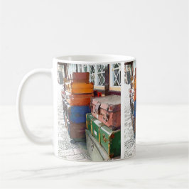 TAZA DE CAFÉ ESTACIONES DE TREN