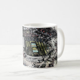 Taza De Café Estadio de cricket artístico Leeds, Yorkshire