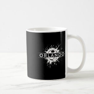 Taza De Café Estadio de fanático de fútbol de Orlando Apoya mue