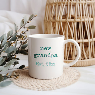 Taza De Café Estadísticas de nacimiento del nuevo bebé abuelo