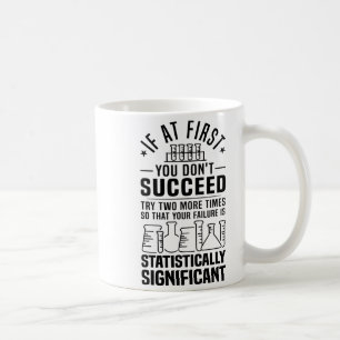 Taza De Café Estadísticas Divertidas Regalo De Ciencia Pun Para