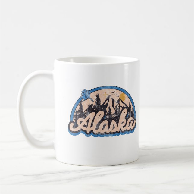 Taza De Café Estado de Alaska (Izquierda)