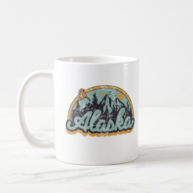 Taza De Café Estado de Alaska (Izquierda)