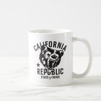 Taza De Café Estado de ánimo de la república de California