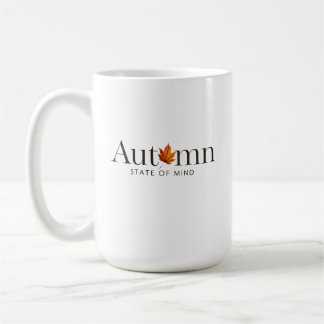 Taza De Café Estado de ánimo de otoño