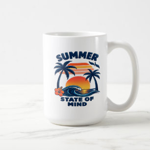 Taza De Café Estado de Ánimo de Verano