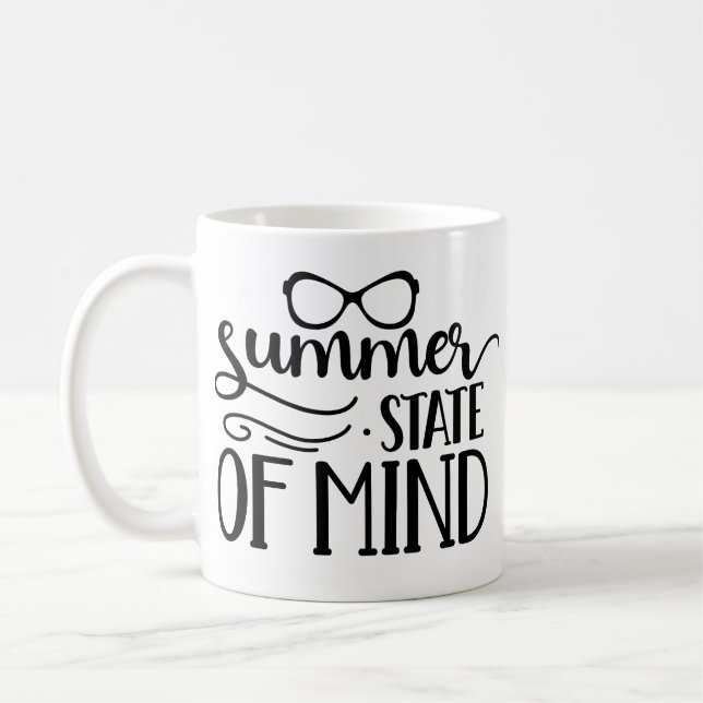 Taza De Café Estado de ánimo de verano (Izquierda)