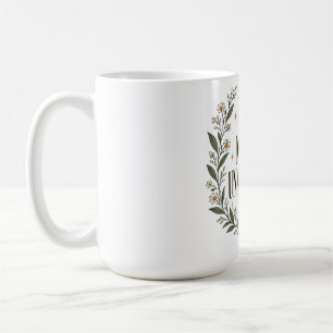 Taza De Café Estado de ánimo no disponible Botánico Luna crecie