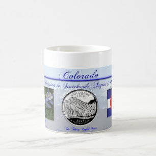 Taza De Café Estado de Colorado conmemorativo