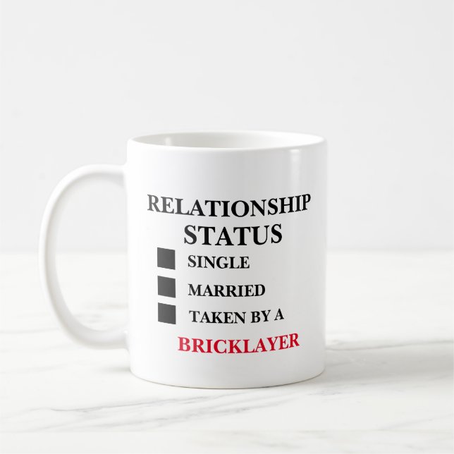 Taza De Café Estado de relación Albañil (Izquierda)