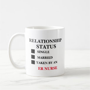 Taza De Café Estado de relación Enfermera de urgencias 