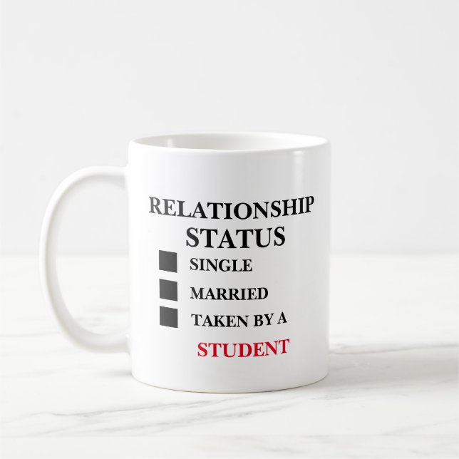 Taza De Café Estado de relación Estudiante  (Izquierda)