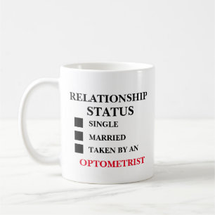 Taza De Café Estado de relación Optometrist